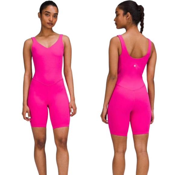 lululemon athletica Pants - NWT Lululemon Align Onesie Romper 8" - Sonic Pink